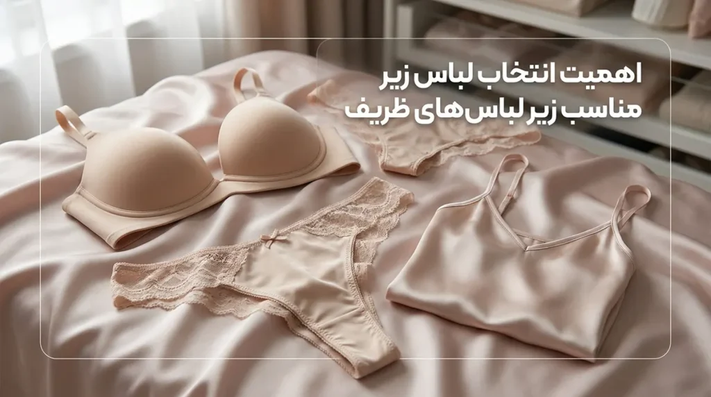 لباس زیر مناسب زیر لباسهای ظریف چرا انتخاب لباس زیر مناسب زیر لباسهای ظریف اهمیت دارد؟