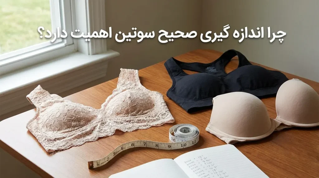 چطور سوتین رو اندازه بگیریم چرا اندازه گیری صحیح سوتین اهمیت دارد؟