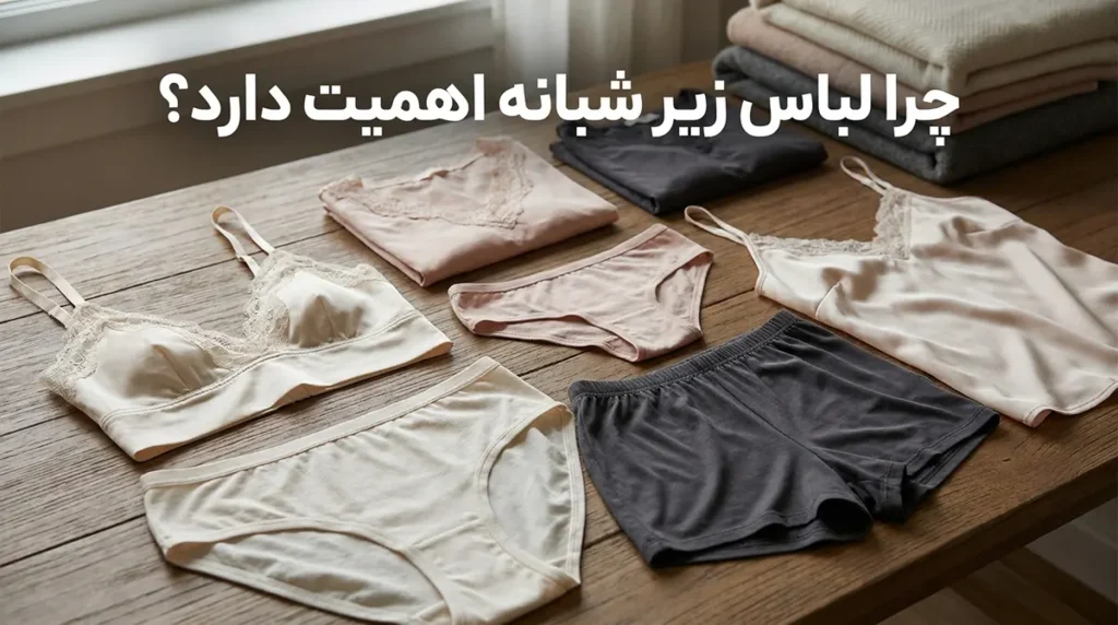 لباس زیر مناسب استفاده شبانه چرا لباس زیر شبانه اهمیت دارد؟