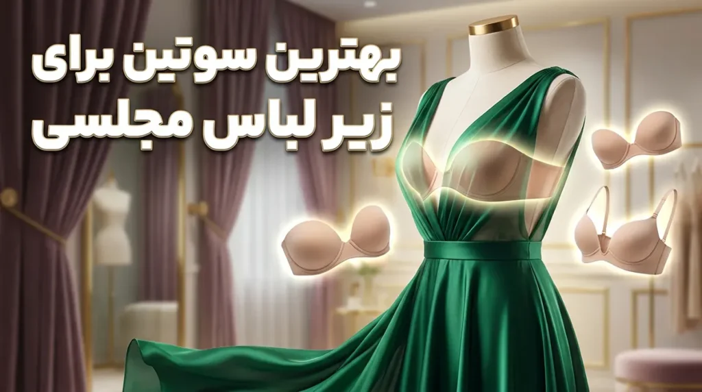 بهترین سوتین برای زیر لباس مجلسی