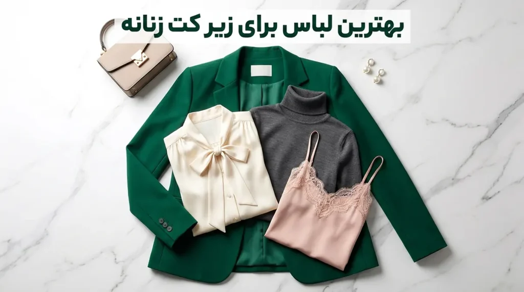 بهترین لباس برای زیر کت زنانه