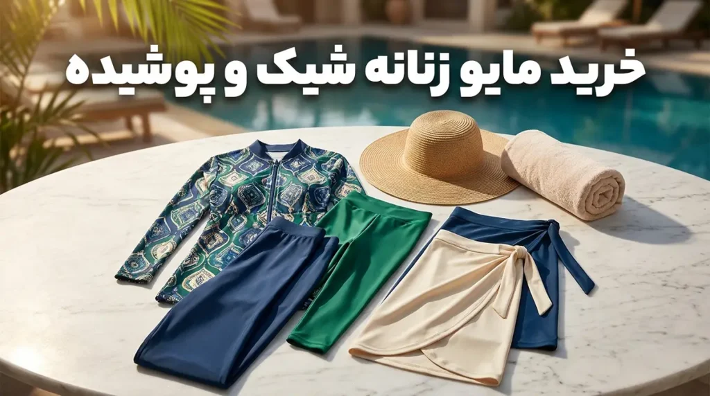 خرید مایو زنانه شیک و پوشیده | ترند 1405 با بهترین قیمت