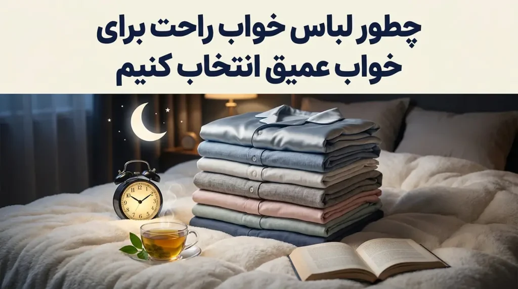 چطور لباس خواب راحت برای خواب عمیق انتخاب کنیم