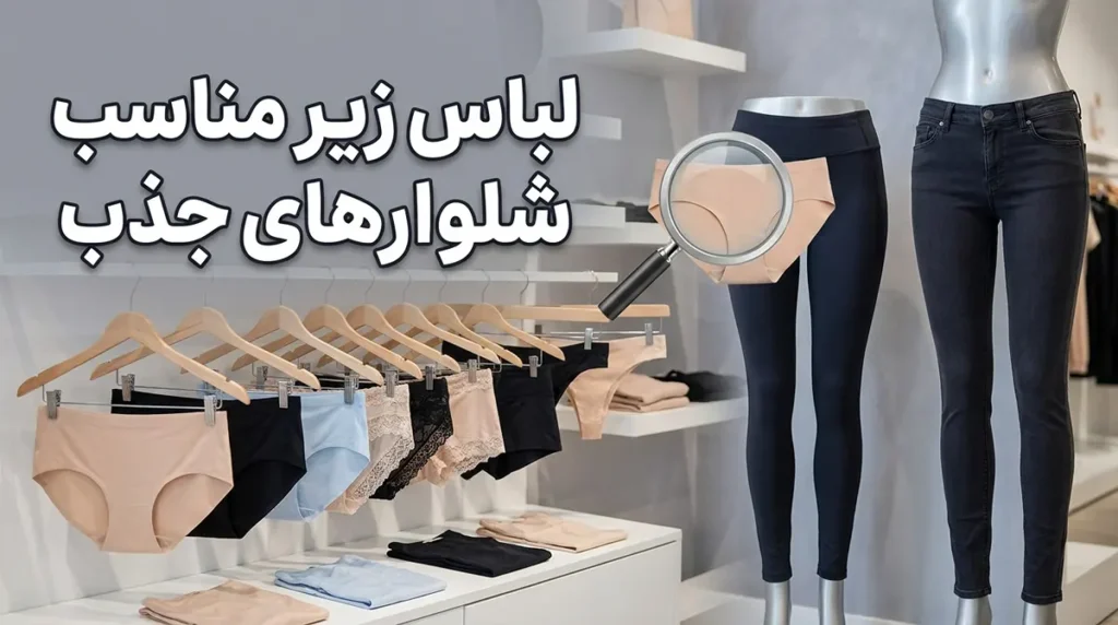 لباس زیر مناسب شلوارهای جذب
