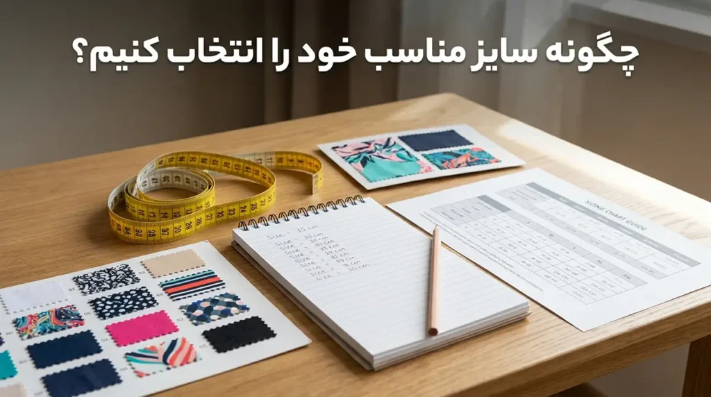 چگونه سایز مناسب خود را انتخاب کنیم؟