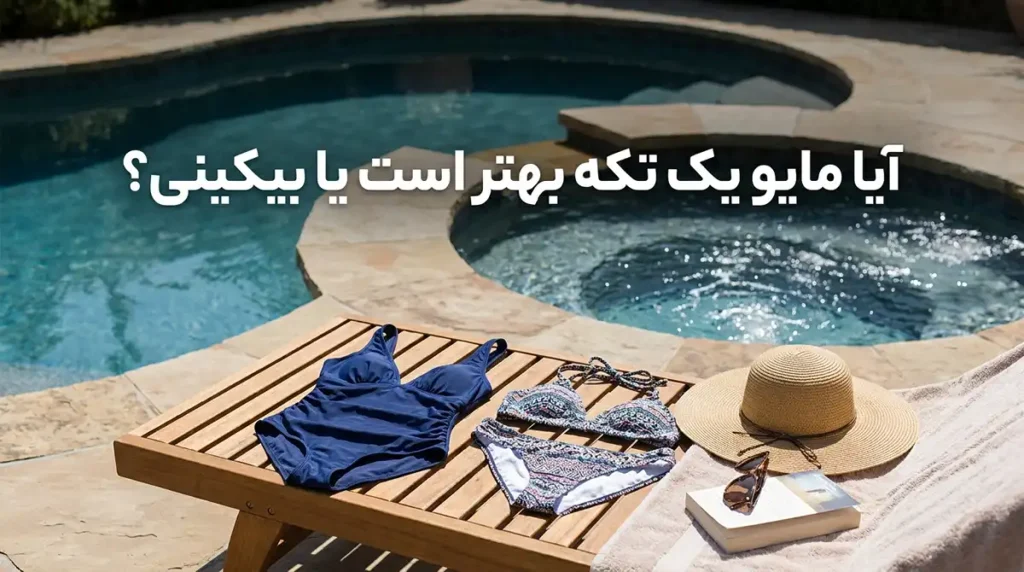 برنامهریزی یک روز ریلکسی کامل و بینقص در استخر و اسپای خانگی مایو یکتکه بهتر است یا بیکینی؟
