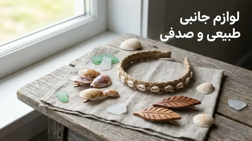معرفی جدیدترین اکسسوریهای مو؛ از اسکرانچی ضدآب تا توربان ساحلی اکسسوریهای صدفی و طبیعی؛ ترند محبوب استایل ساحلی