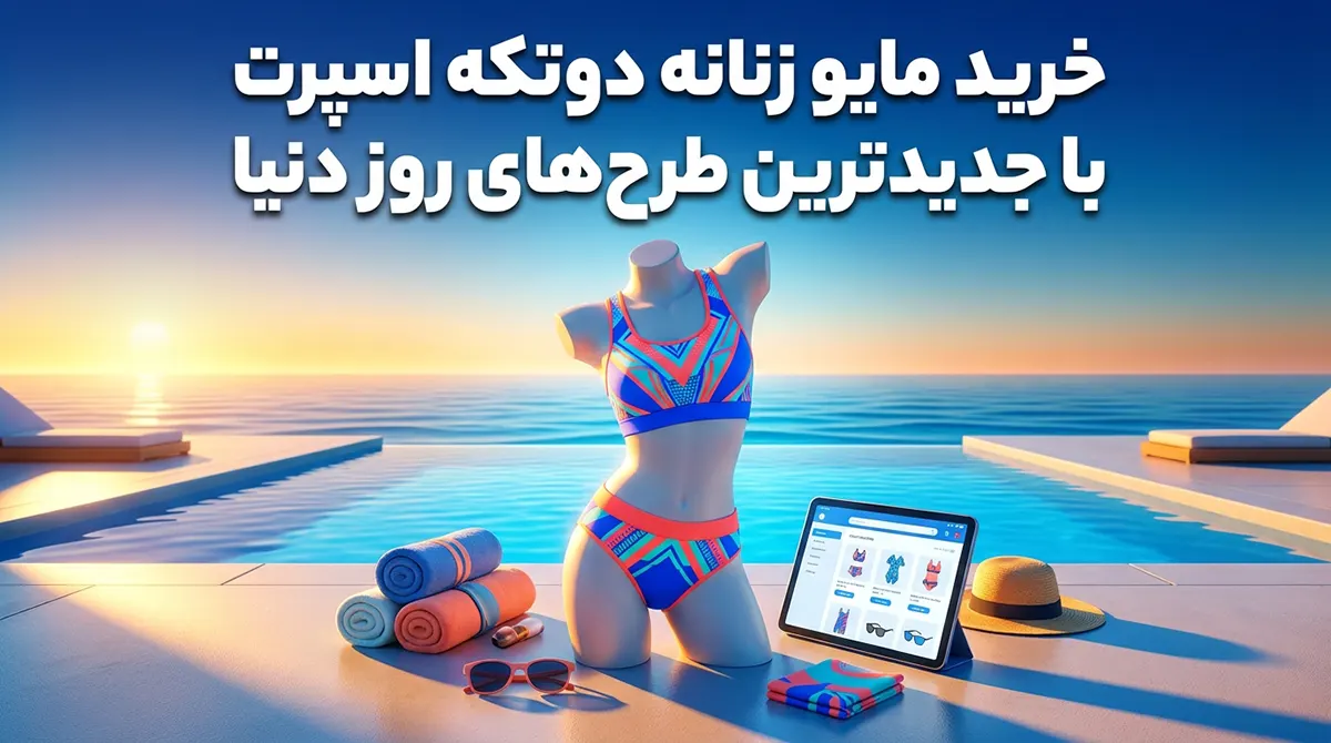 خرید مایو زنانه دوتکه اسپرت با جدیدترین طرحهای روز دنیا خرید مایو زنانه دوتکه اسپرت با جدیدترین طرحهای روز دنیا