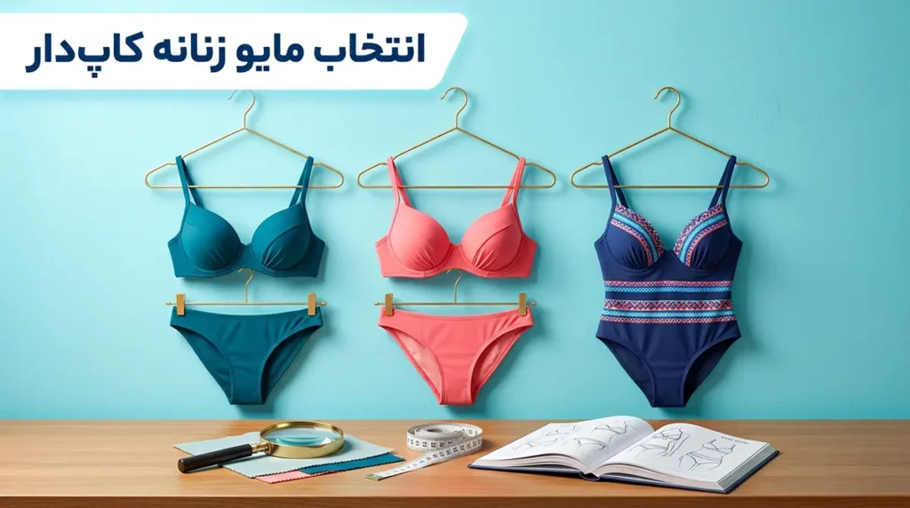انتخاب مایو زنانه کاپ‌دار؛ راهکاری برای افزایش اعتماد به نفس در شنا